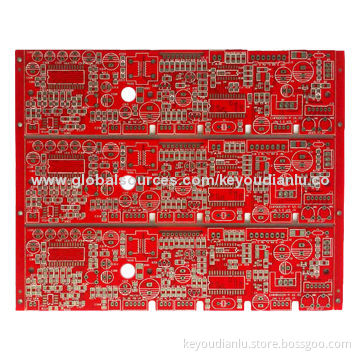 2014 Best Quality FR4 Lead Free HASL RED Sold Mask 94V0 PCB Circuit Board China Manufacturer